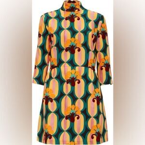 NWT La DoubleJ Juliet Dress in Arcturus Blue Petrol, Size Small